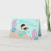 Petite Sirène TY Card 2 Brunette