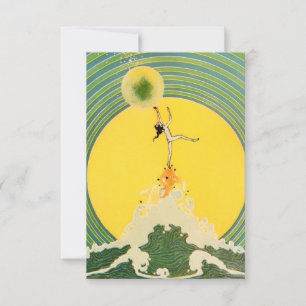 Carte De Remerciements "Petites chansons quand des bulles éclatent" par D