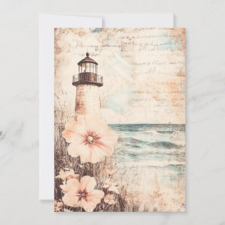 Carte De Remerciements Phare