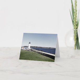 Carte De Remerciements Phare de Portsmouth