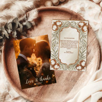 Photo Art nouveau Élégant Botanique Mariage