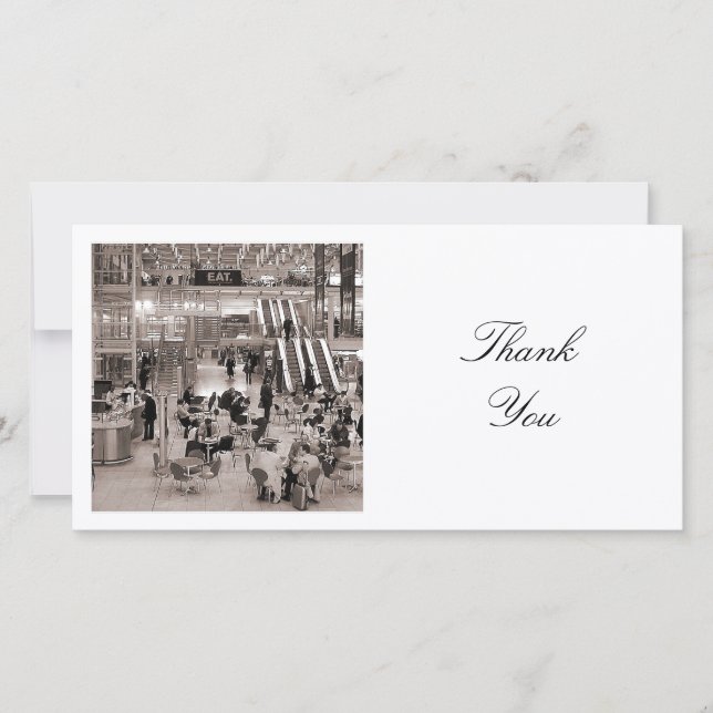 Carte De Remerciements Photo carré - Concours de station (Devant)