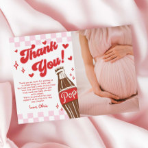Photo de Baby Shower Rose Rouge Elle est Prête à N