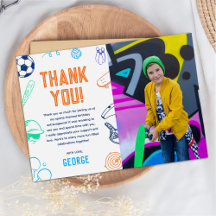 Photo de fête d'anniversaire moderne pour garçons 