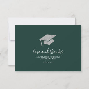 Carte De Remerciements Photo de fin d'études 2025 Grad Party