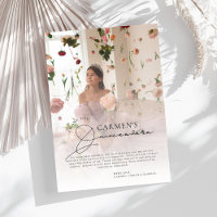 Photo moderne branchée Quinceanera Anniversaire