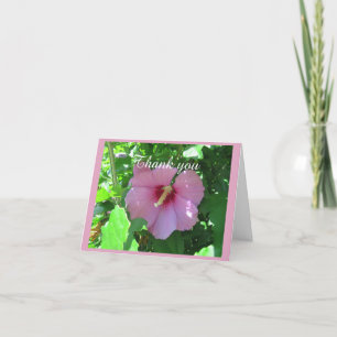 Carte De Remerciements Photographie rose florale