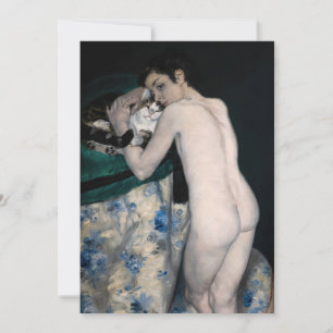 Carte De Remerciements Pierre-Auguste Renoir - Garçon au chat