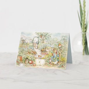 Carte De Remerciements Pierre le lapin