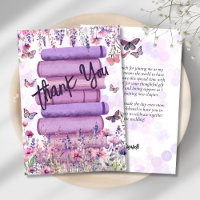 Pile de livres violets Fleurs sauvages Papillons S