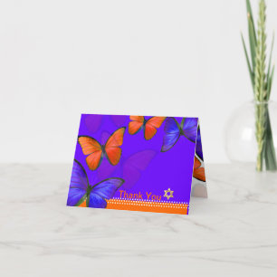 Carte De Remerciements PixDezines Papillon, Thank You