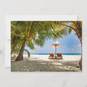 Carte De Remerciements Plages tropicales   Plage République Dominicaine