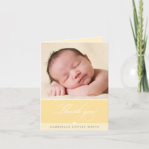 CARTE DE REMERCIEMENTS PLANTÉE :: beau type 2