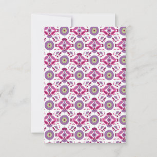 Carte de remerciements plat