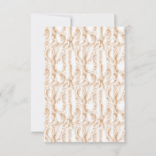 Carte de remerciements plat