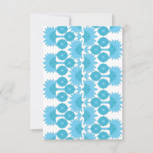 Carte de remerciements plat