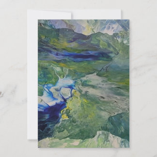 Carte de remerciements plat