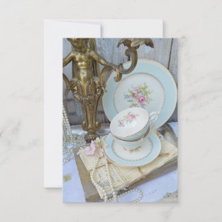 Carte de remerciements plat