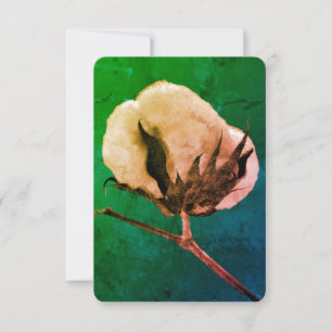 Carte de remerciements plat