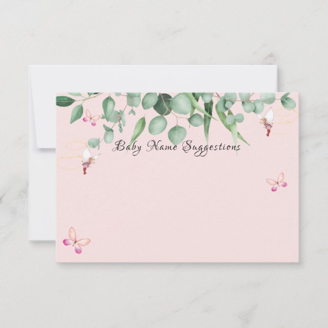 Carte de remerciements plat (Devant)