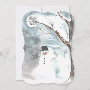 Carte de remerciements plat 3,5 po x 5 po