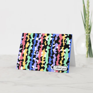 Carte De Remerciements Playdate Confetti