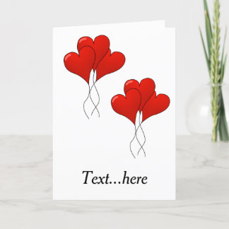 Carte de remerciements pliée