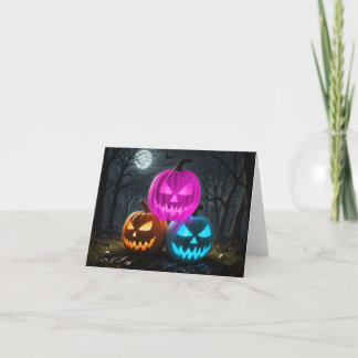 Carte de remerciements pliée