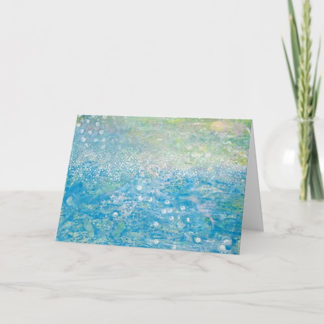 Carte de remerciements pliée (Devant)