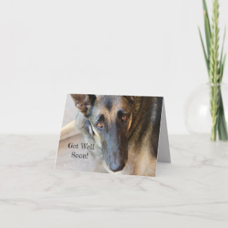 Carte de remerciements pliée