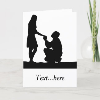 Carte de remerciements pliée