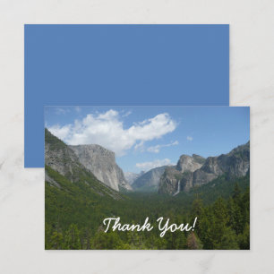 Carte De Remerciements Point d'Inspiration dans le Parc National de Yosem