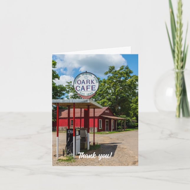 Carte de remerciements Pompes à gaz d'ozone (Devant)