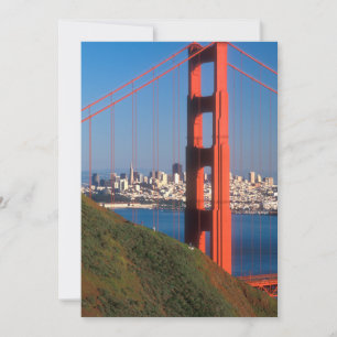 Carte De Remerciements Pont Golden Gate