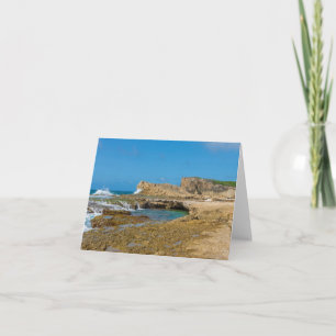 Carte De Remerciements Pools à marée et rochers de Punta Las Tunas