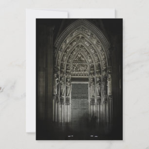 Carte De Remerciements Portail de la cathédrale de Cologne