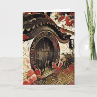 Carte De Remerciements Porte