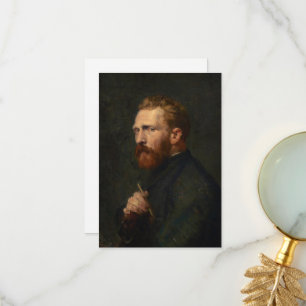 Carte De Remerciements Portrait de Vincent van Gogh par John Peter Russel