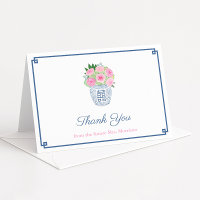 Pot à gingembre Preppy Roses pour Baby Shower Pers