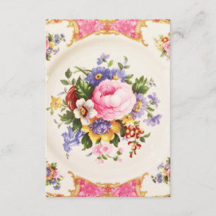 Carte de remerciements pour la partie de goûter