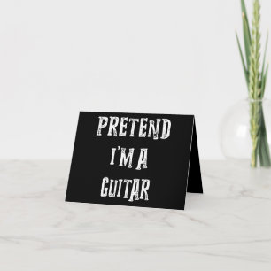 Carte De Remerciements Pretend I'm
