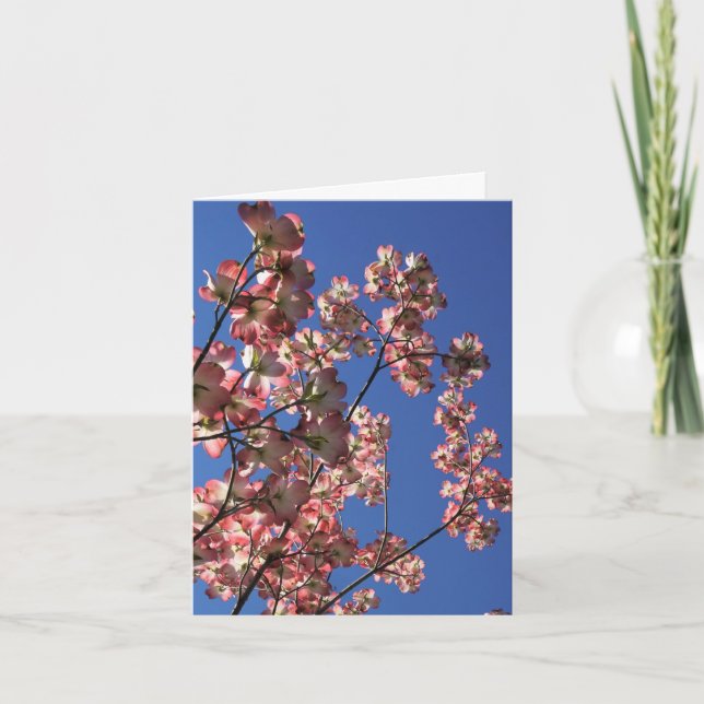 Carte De Remerciements Printemps (Devant)