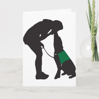 Carte De Remerciements Puppy Raiser Card - Custom Message!