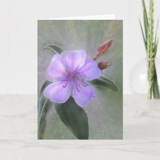 Carte De Remerciements Purple doux