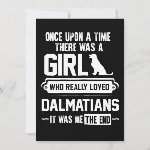 Carte De Remerciements Qui aimait vraiment les Dalmatiens