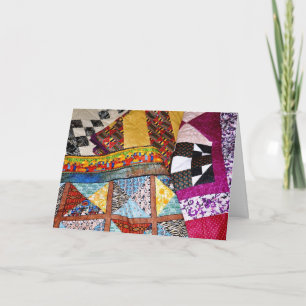Carte De Remerciements Quilts et Quilting personnalisables