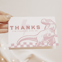 Rad Dinosaur Trois Garçons Rex Anniversaire Rose