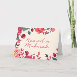 Carte De Remerciements Ramadan Mubarak 2026 greeting card