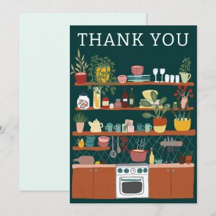 Carte De Remerciements RANGEZ LA CUISINE Réception de mariage personnalis