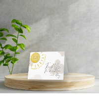 Ray of Sunshine Nuages Baby shower neutre entre le